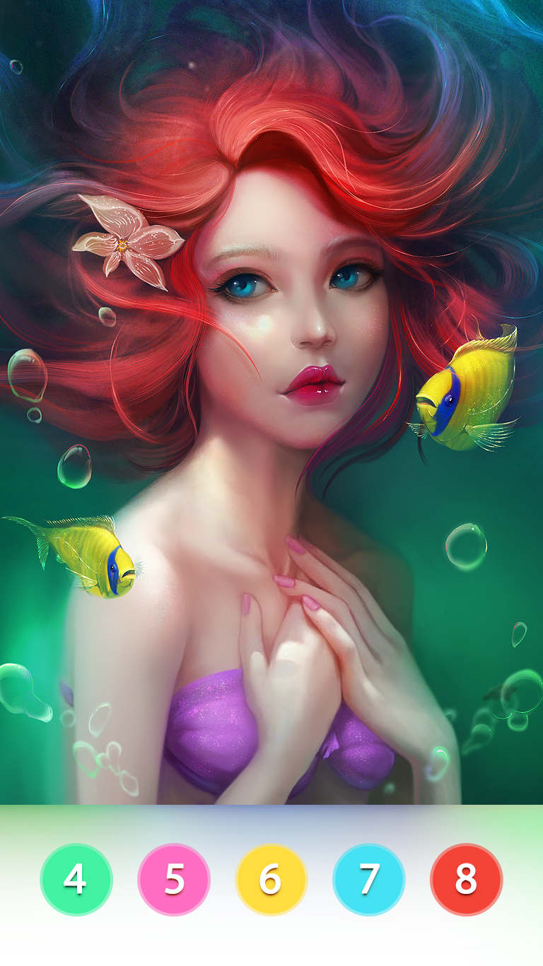 اسکرین شات 1 بازی Coloring Fun : Color by Number