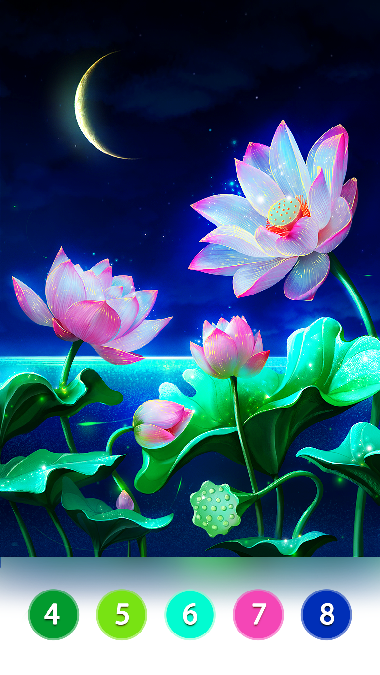 اسکرین شات 7 بازی Coloring Fun : Color by Number