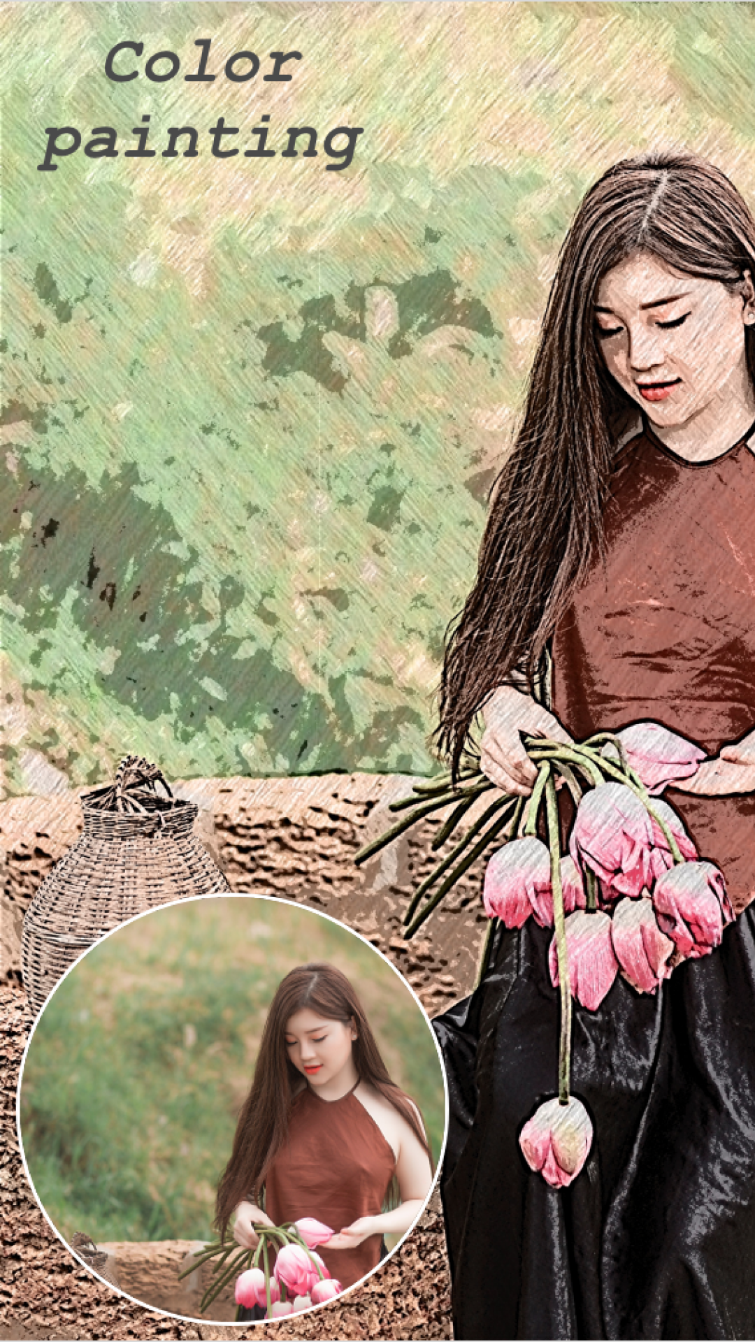 اسکرین شات 3 برنامه Photo Paint: Painting Maker