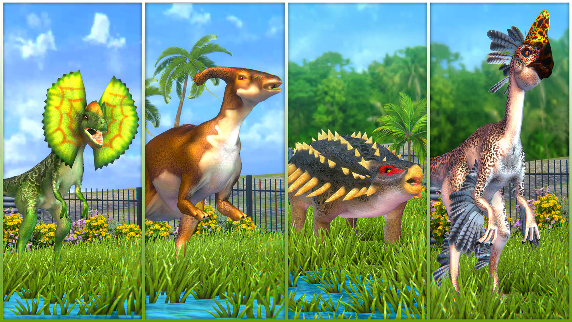 اسکرین شات 3 بازی Flying Dinosaur Simulator Game