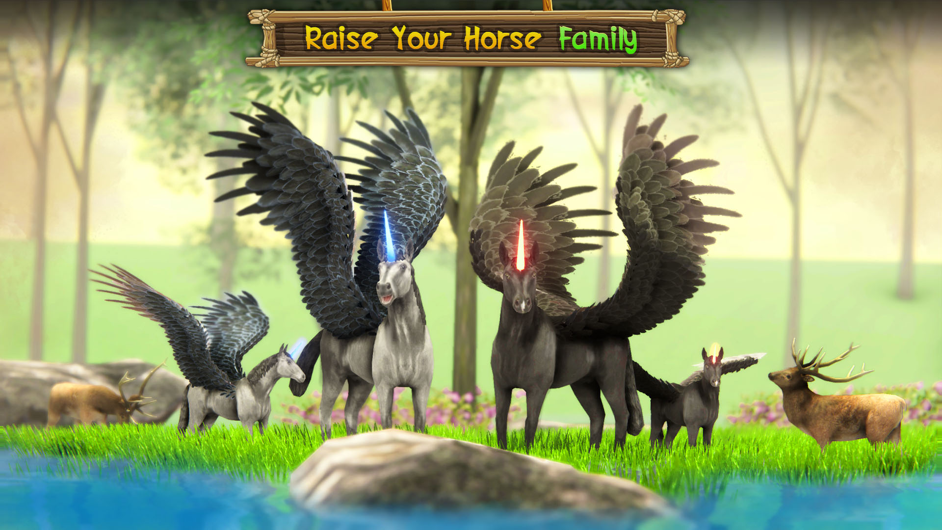 اسکرین شات 1 بازی Flying Horse Simulator 2024