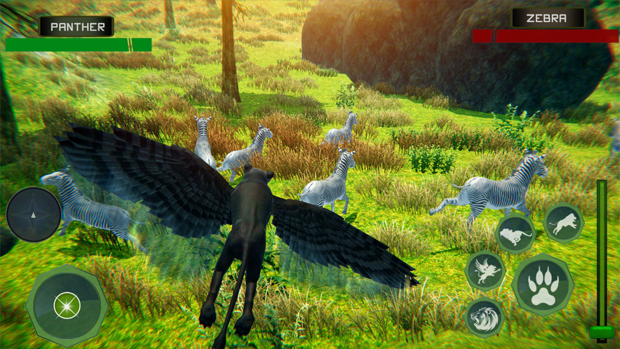 اسکرین شات 2 بازی Wild Animal Sim: Panther games