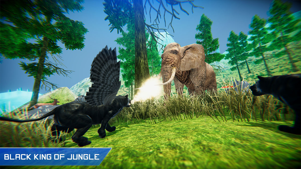 اسکرین شات 3 بازی Wild Animal Sim: Panther games