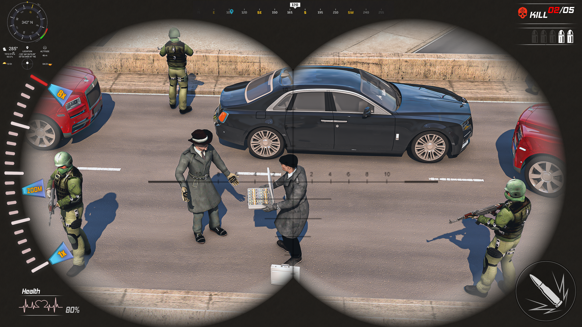 اسکرین شات 3 بازی Sniper Shooting-Gun Games 2024