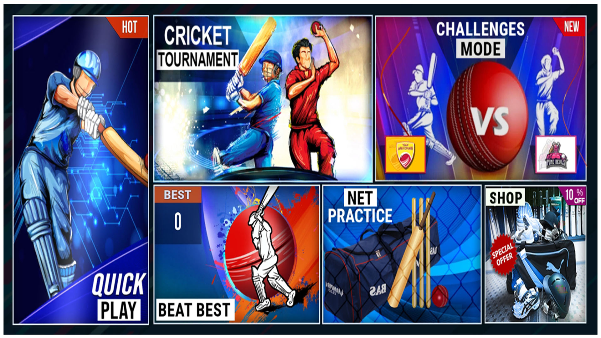 اسکرین شات 4 بازی T10 League Cricket Game