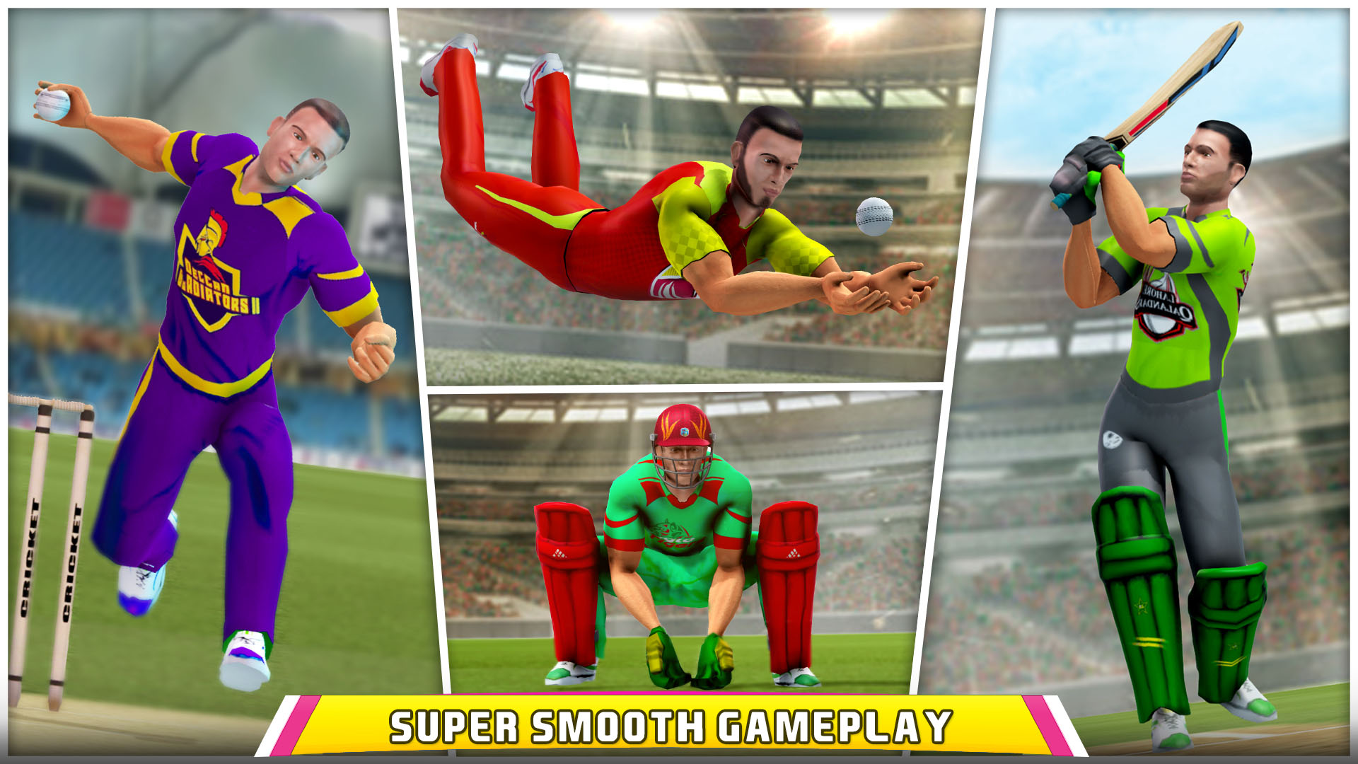 اسکرین شات 3 بازی T10 League Cricket Game