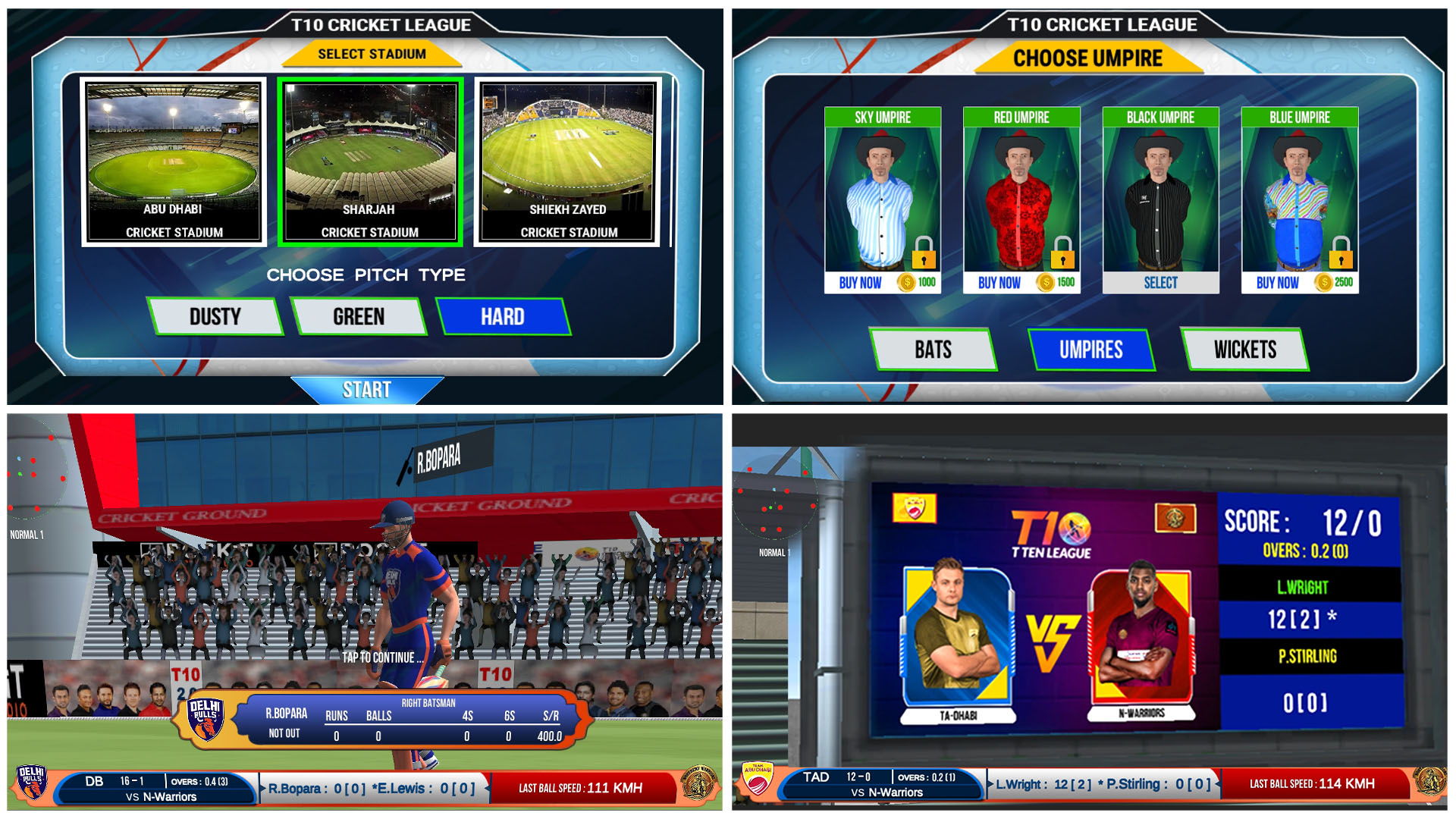 اسکرین شات 6 بازی T10 League Cricket Game