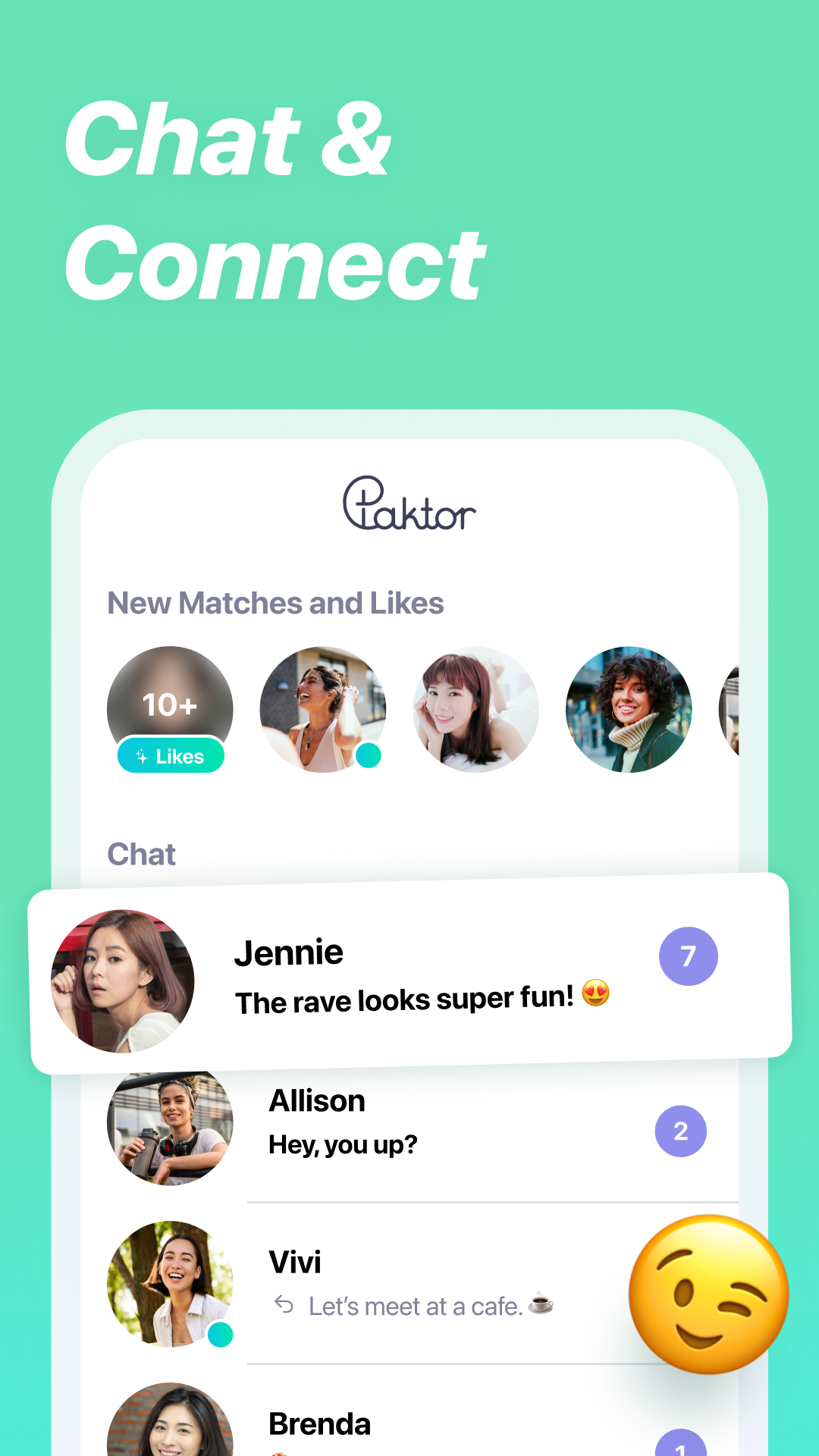 اسکرین شات 5 برنامه Meet & Be friend－Paktor Dating