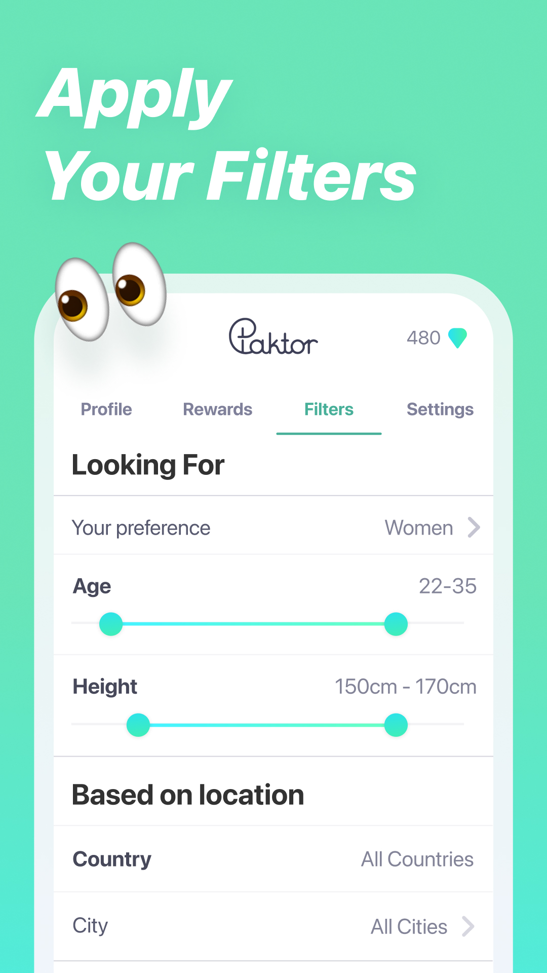 اسکرین شات 3 برنامه Meet & Be friend－Paktor Dating