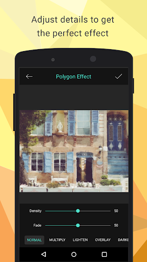 اسکرین شات 3 برنامه Polygon Effect - Low Poly Art