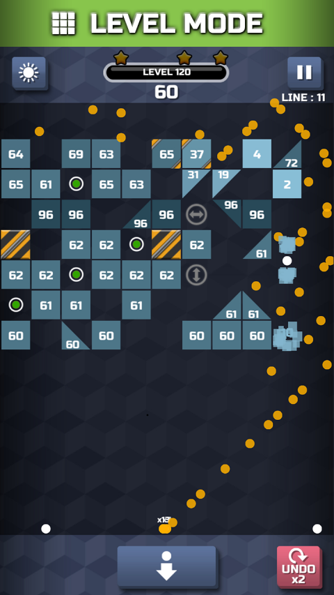 اسکرین شات 2 بازی Bricks breaker ace