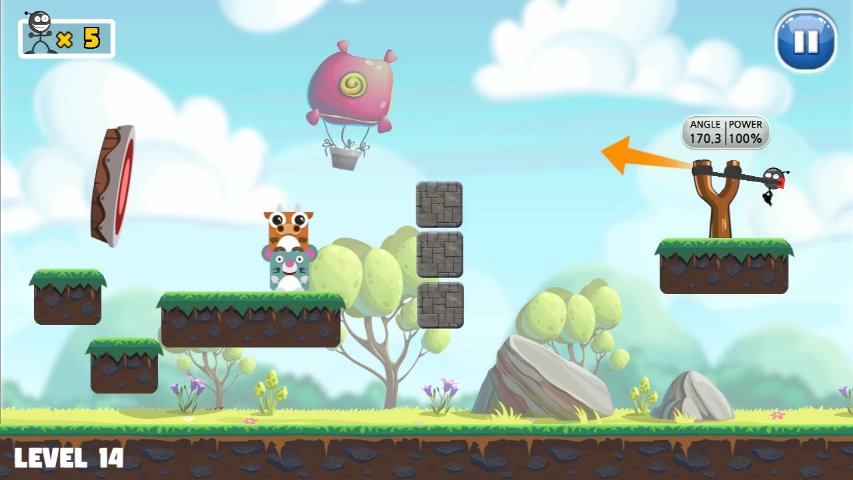 اسکرین شات 2 بازی Slingshot Ace