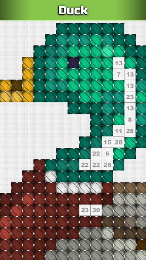 اسکرین شات 5 برنامه Cross-stitch : No.draw