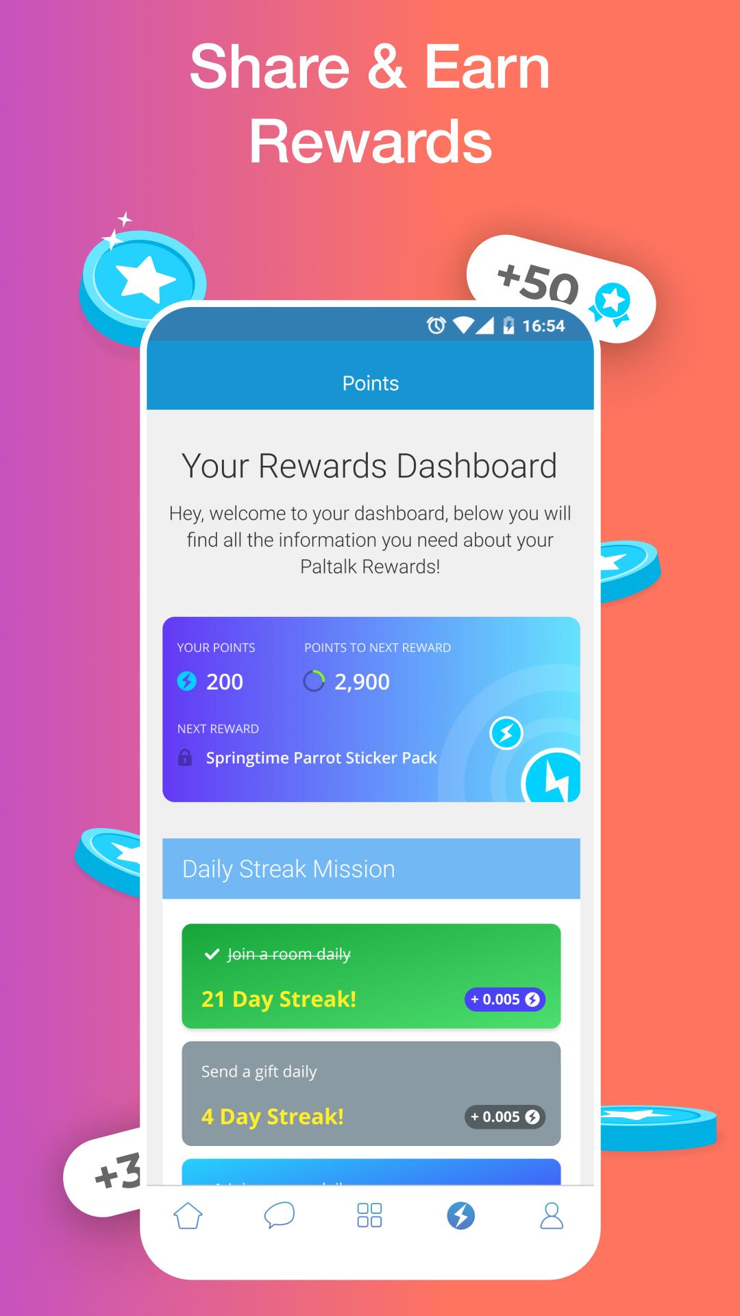 اسکرین شات 6 برنامه Paltalk: Chat & Meet Strangers