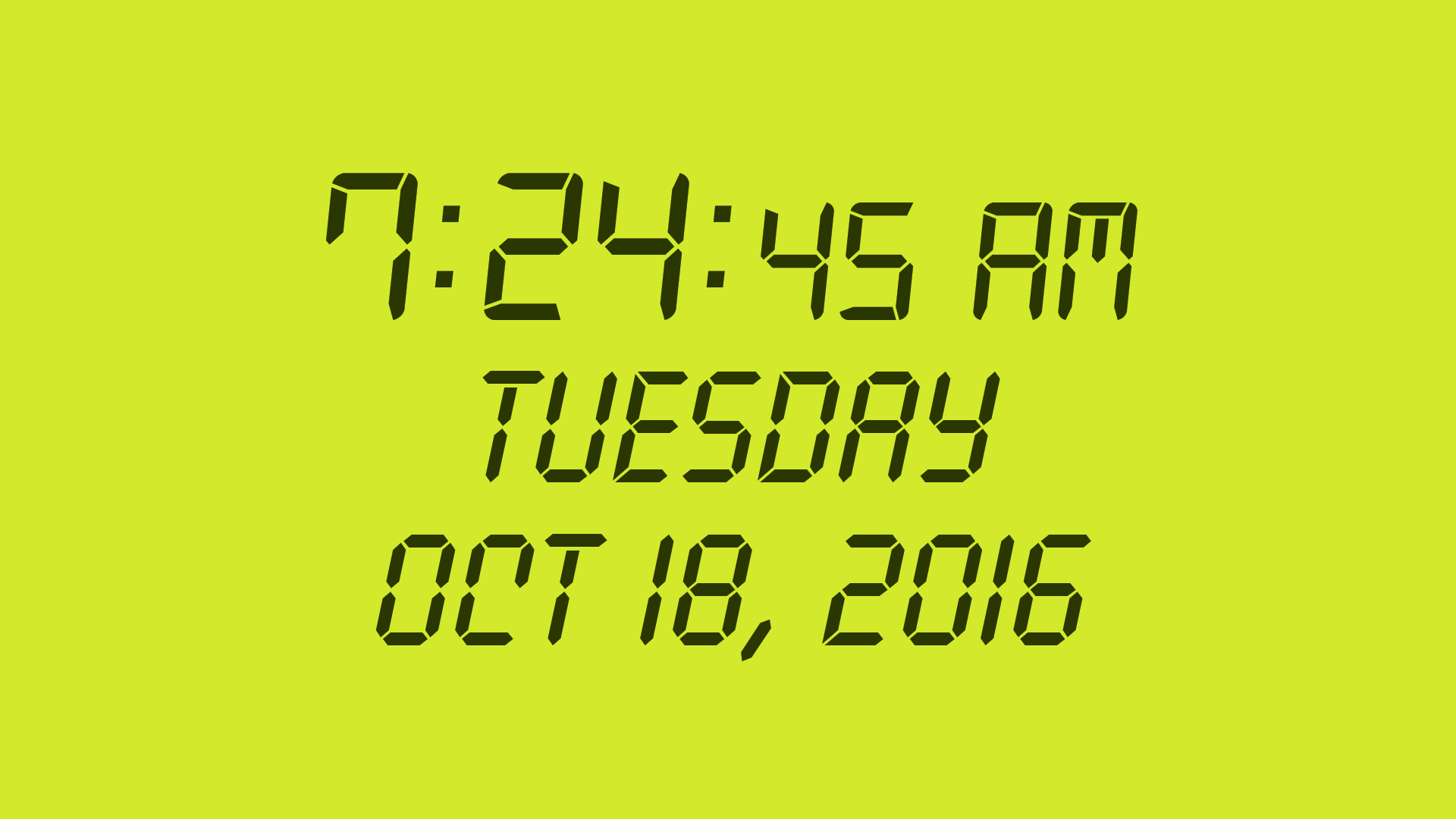 اسکرین شات برنامه Digital Clock : Bed/Desk Clock 1