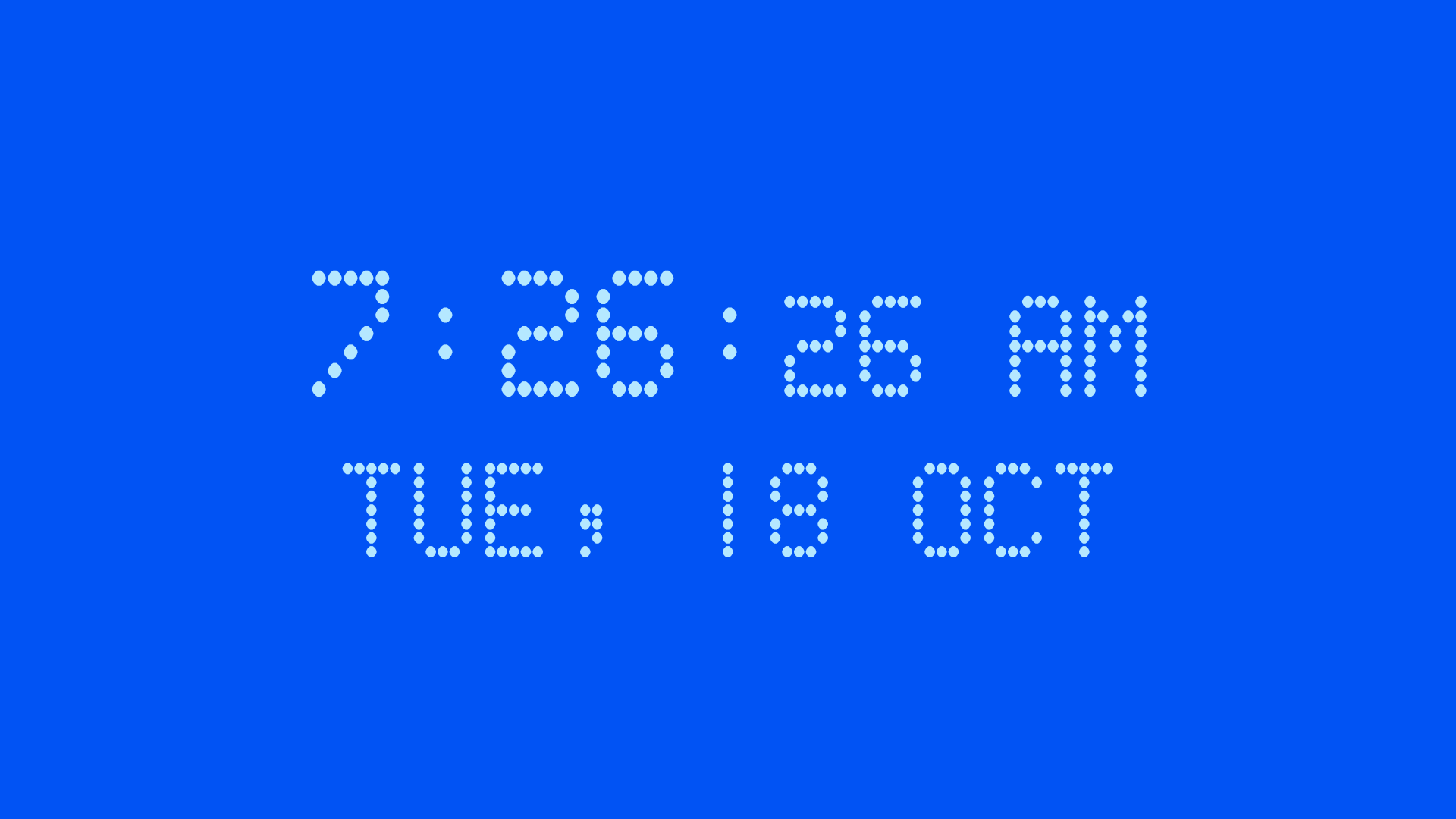 اسکرین شات برنامه Digital Clock : Bed/Desk Clock 7