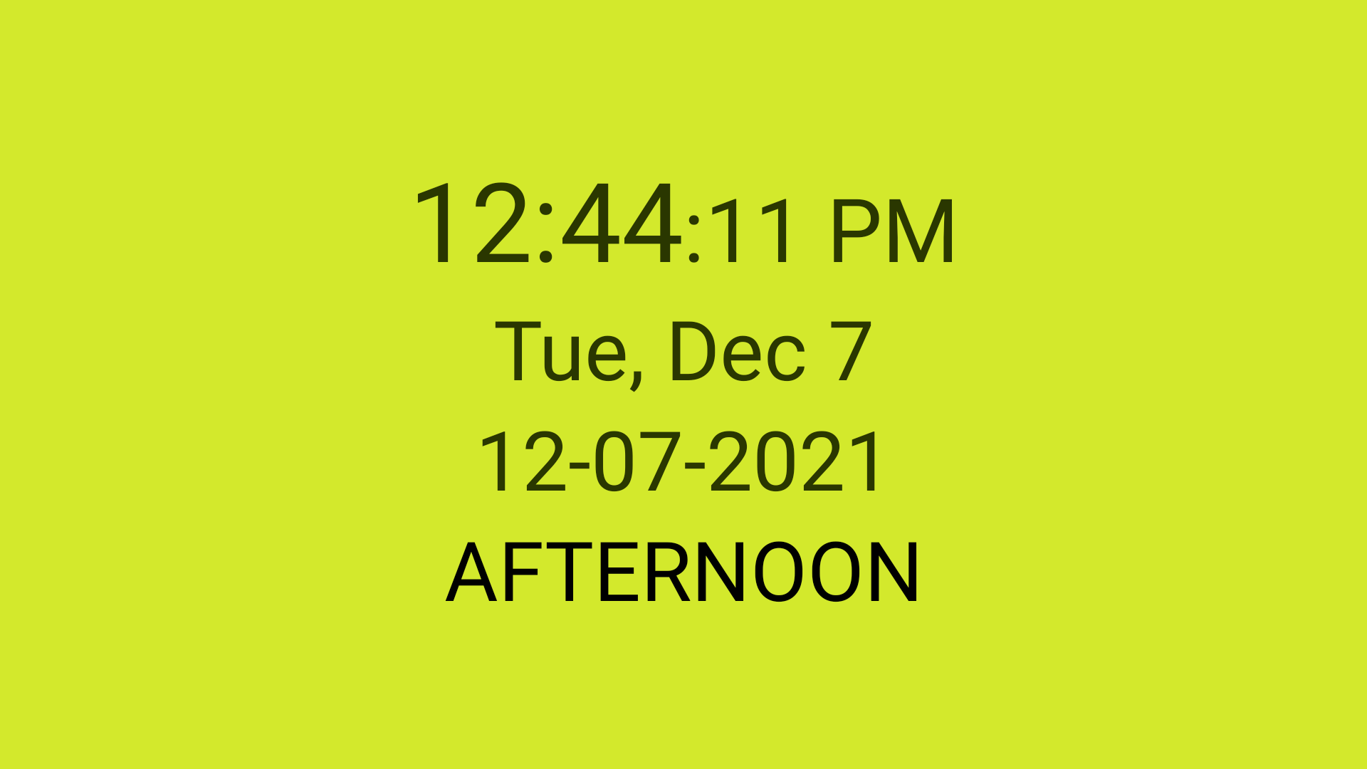 اسکرین شات برنامه Digital Clock : Bed/Desk Clock 3