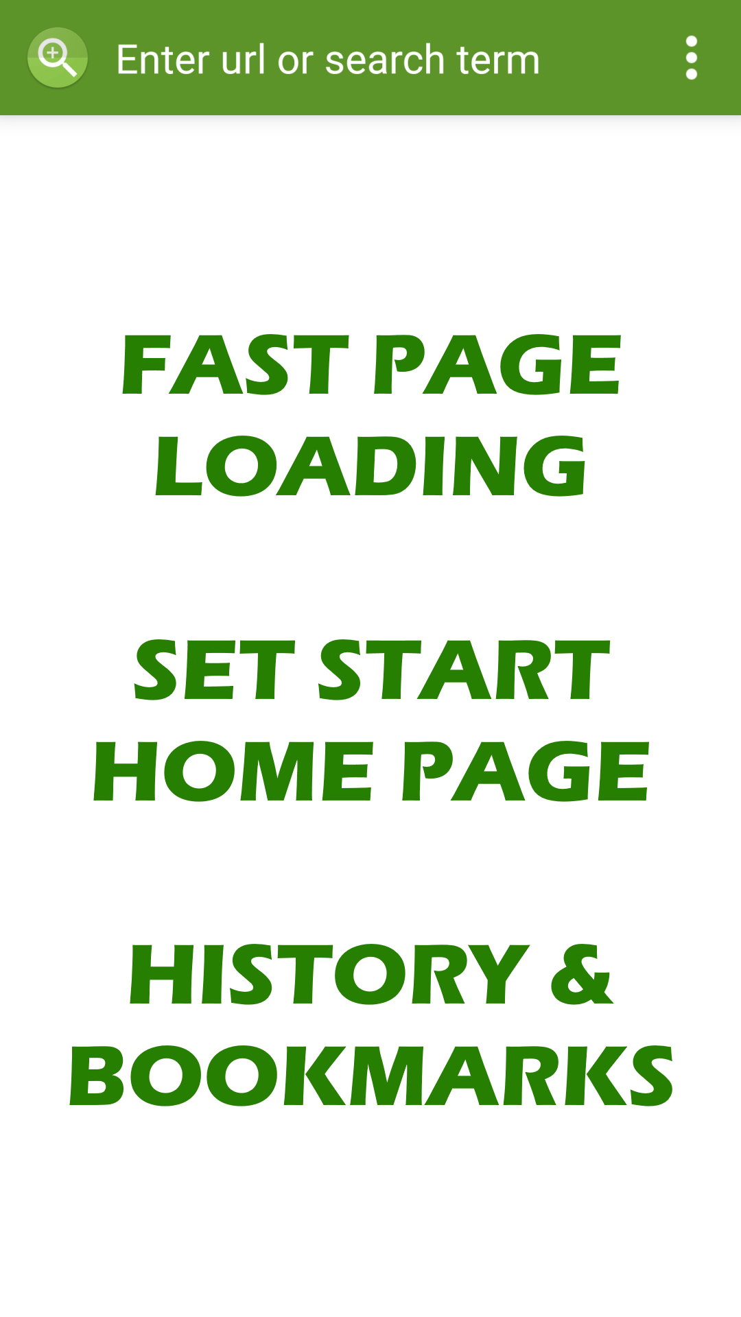 اسکرین شات 5 برنامه Tiny Browser : Light Mini Web