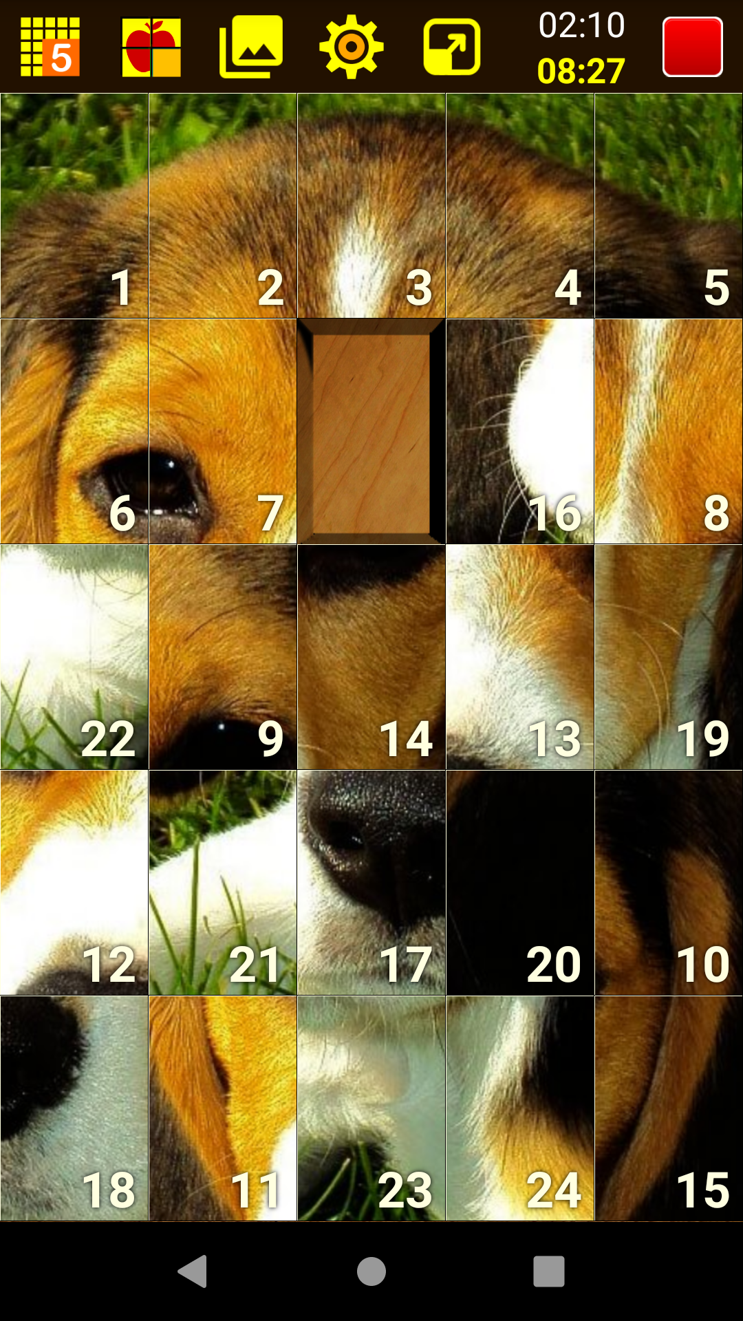 اسکرین شات 1 بازی Slide Puzzle