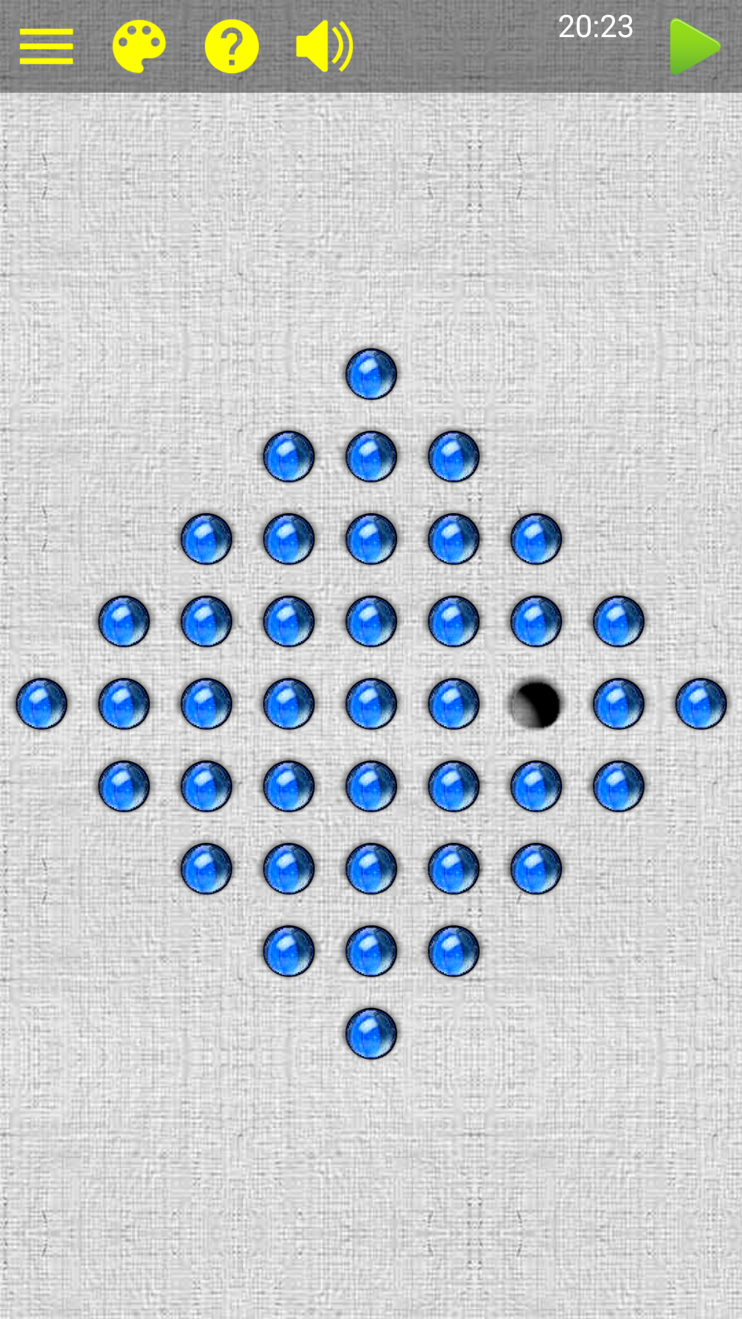 اسکرین شات 7 بازی Marble Solitaire Puzzle