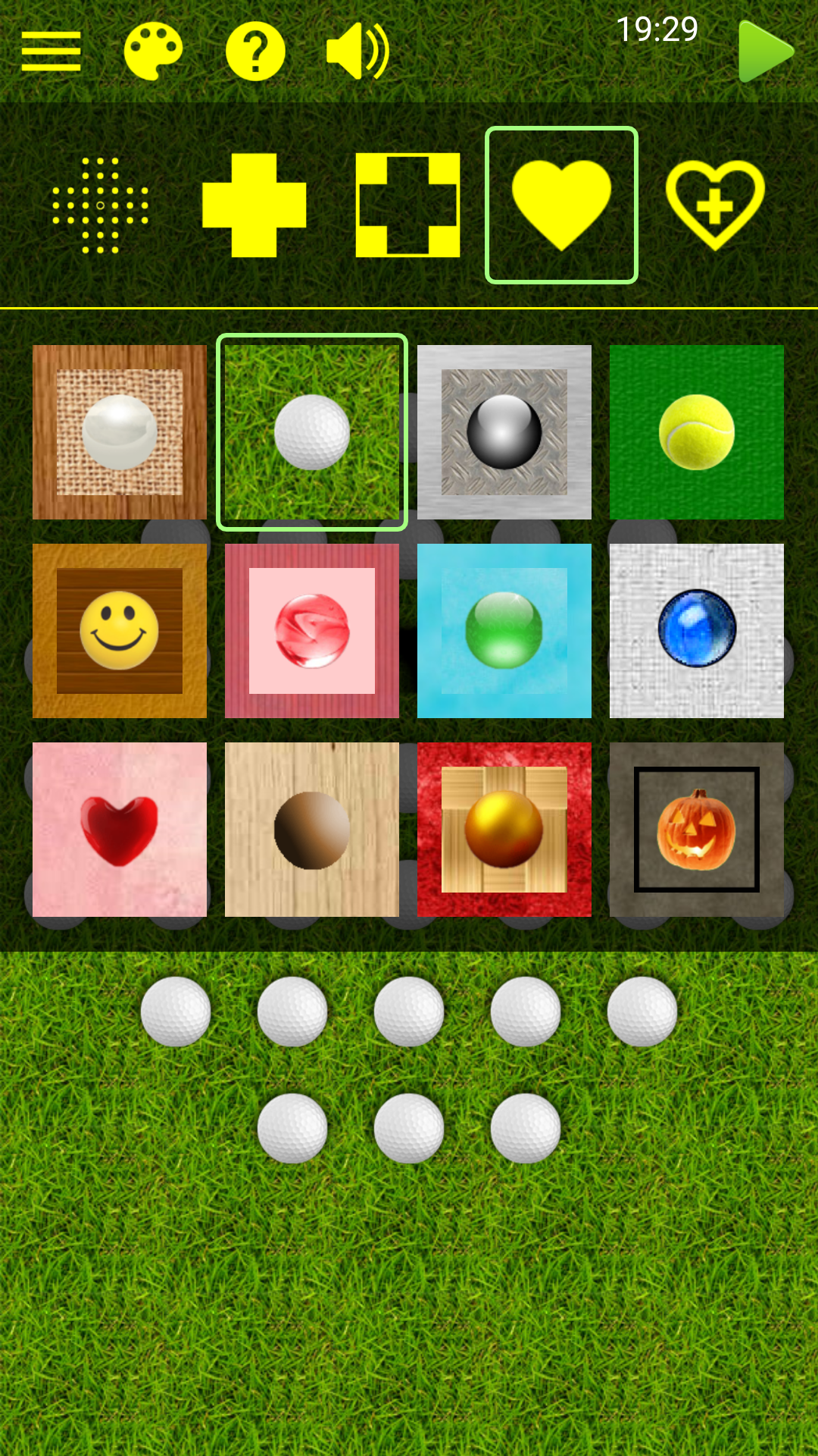 اسکرین شات 4 بازی Marble Solitaire Puzzle
