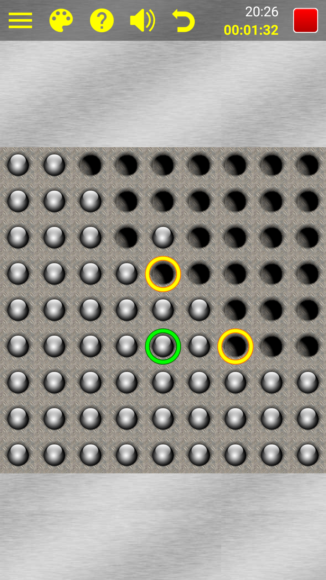 اسکرین شات 6 بازی Marble Solitaire Puzzle