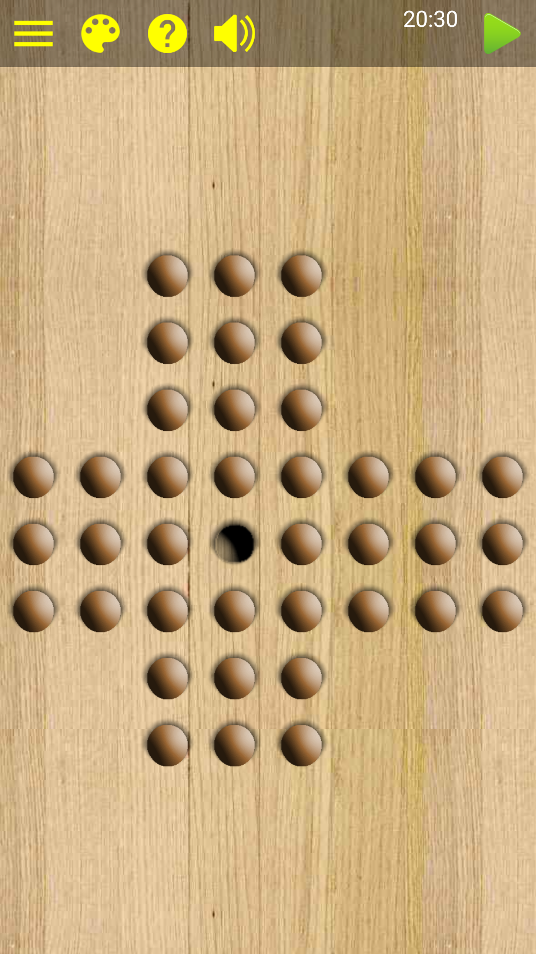 اسکرین شات 8 بازی Marble Solitaire Puzzle