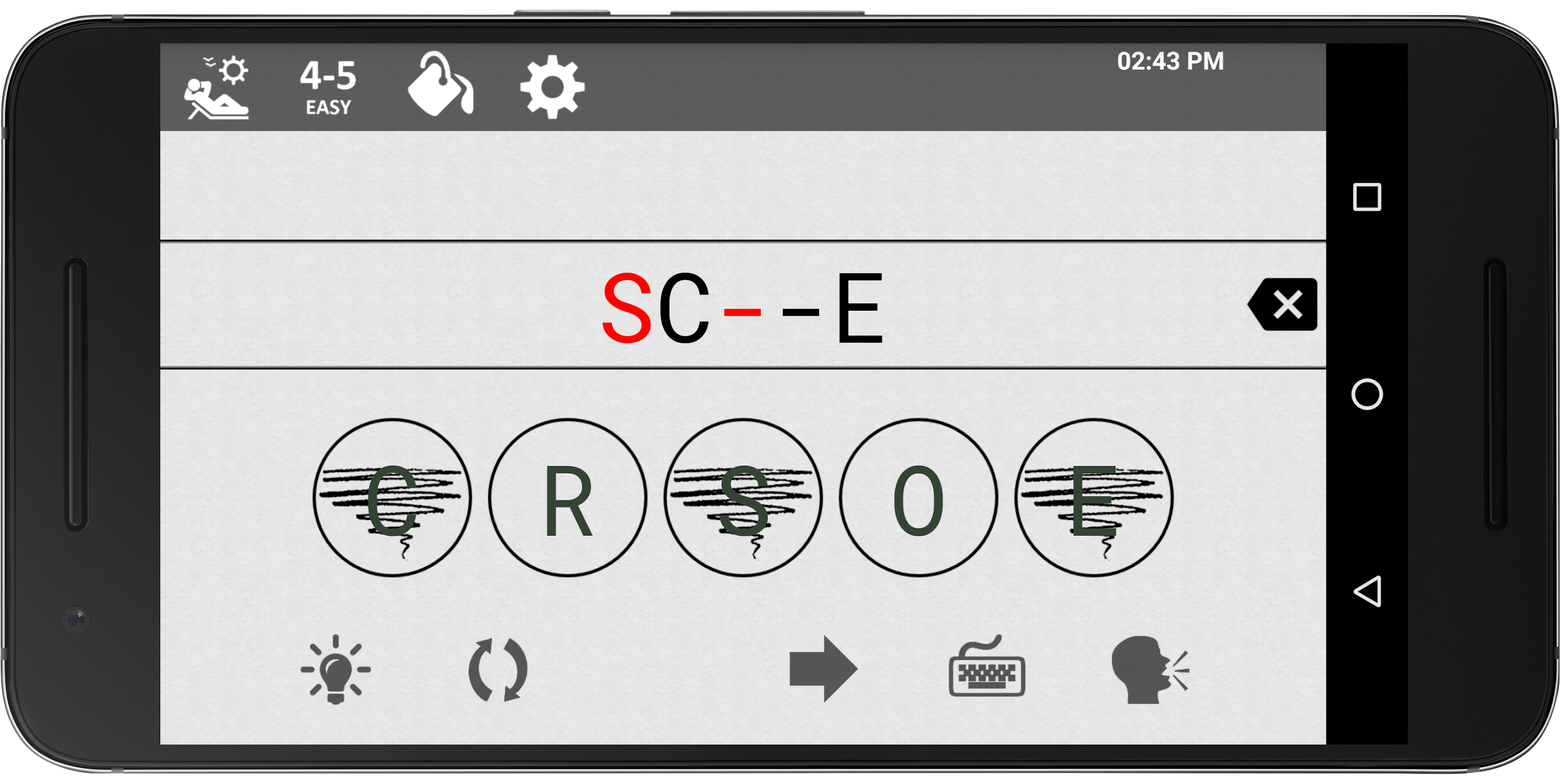 اسکرین شات 1 بازی Jumble : Anagram Word Puzzle
