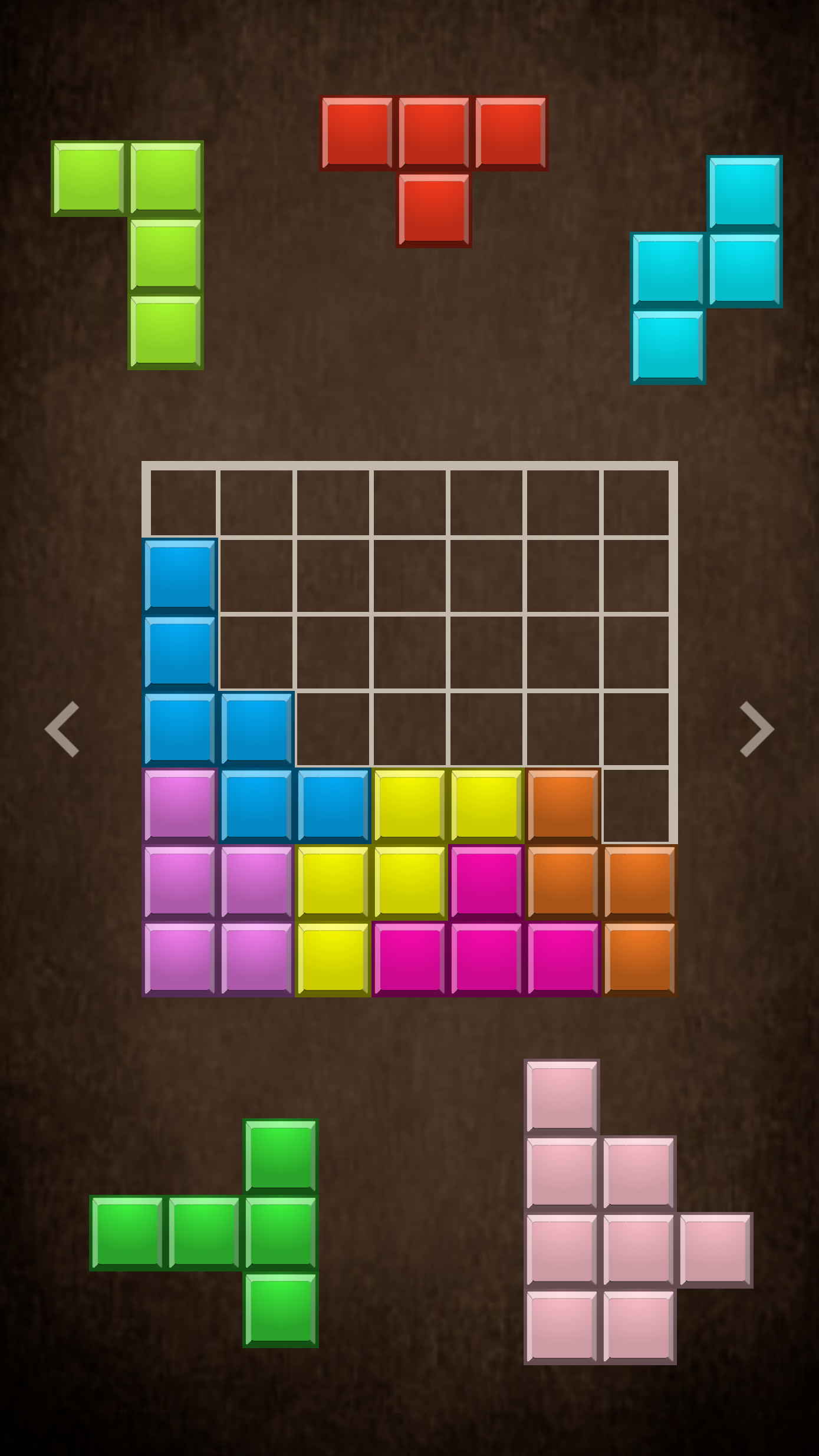 اسکرین شات 2 بازی Block Puzzle : Tile Match Game