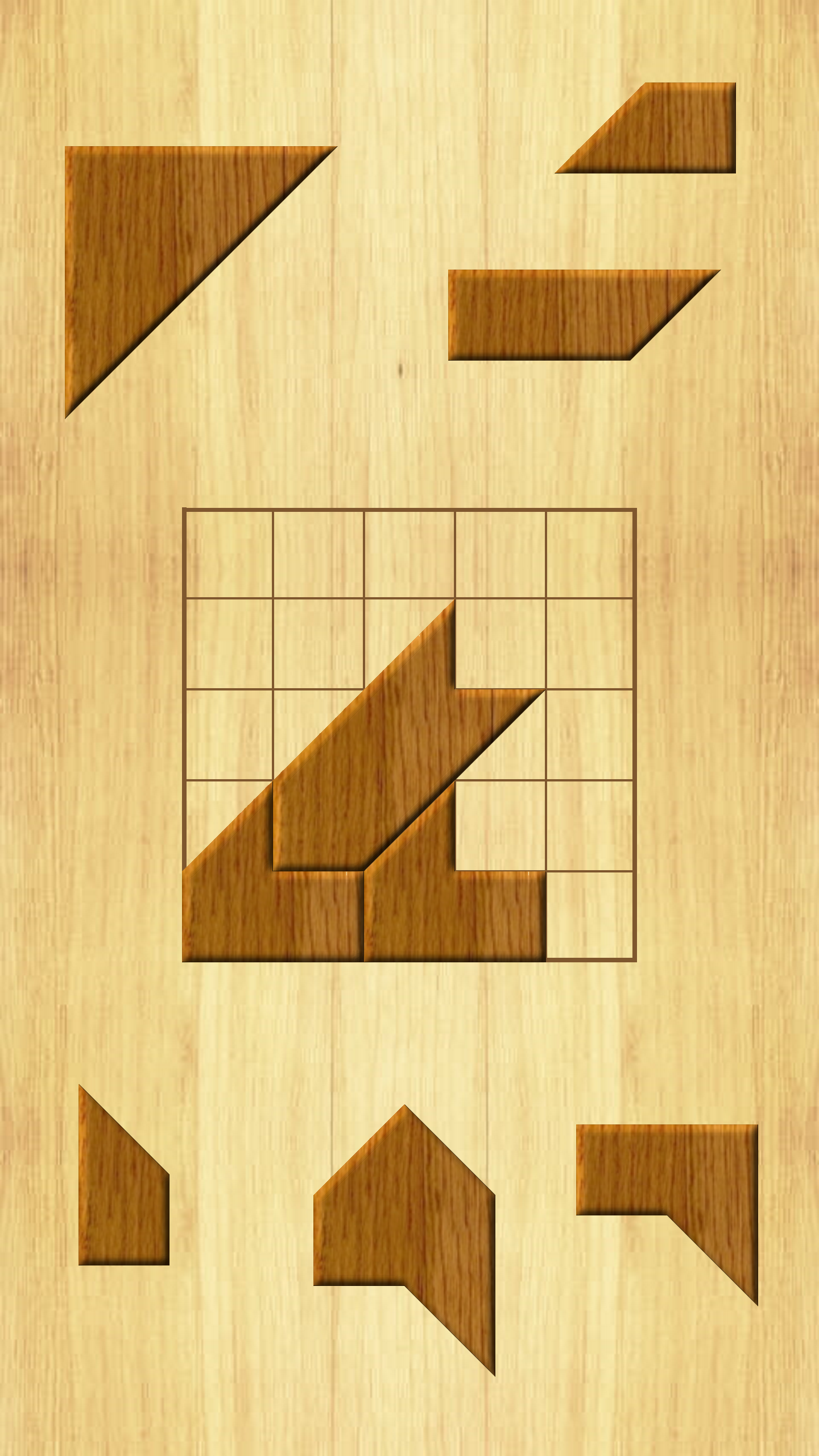 اسکرین شات 5 بازی Super Tangram Puzzle