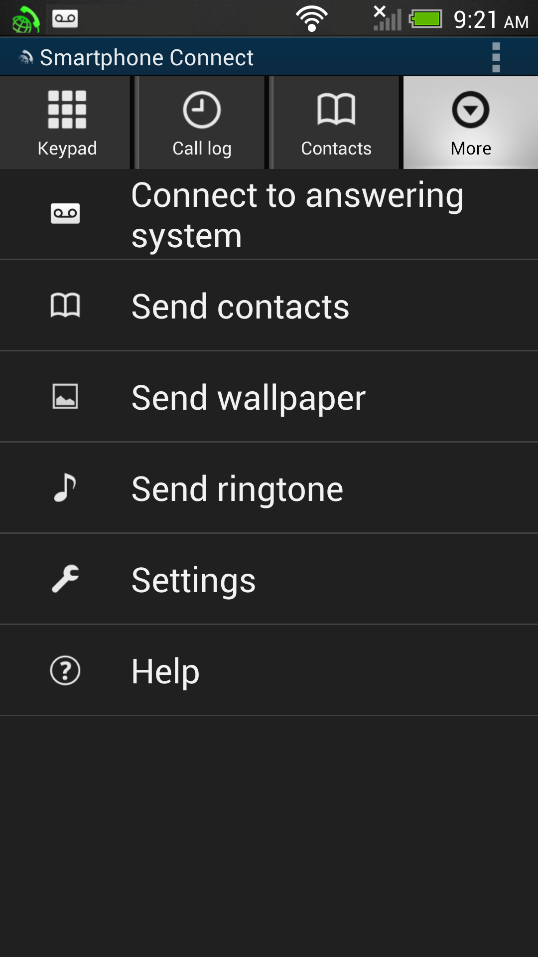 اسکرین شات 3 برنامه Smartphone Connect