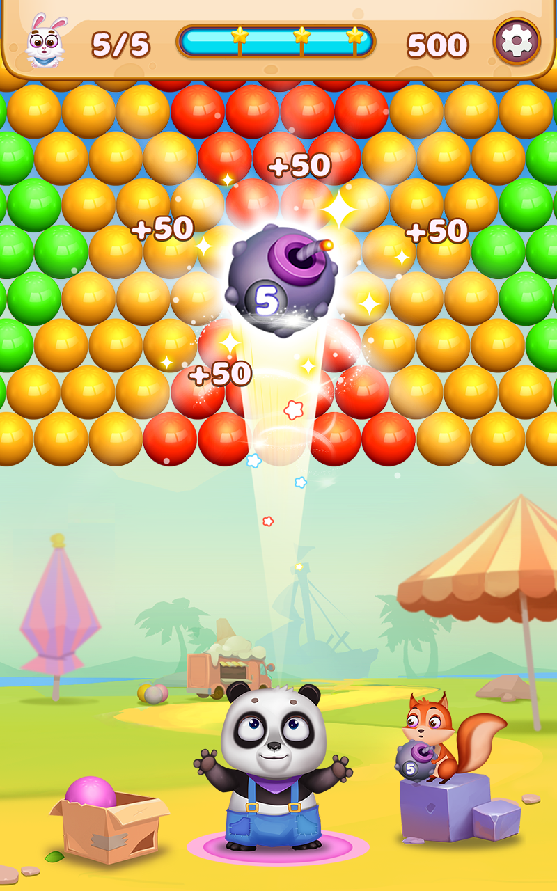 اسکرین شات 7 بازی Panda Bubble Shooter Mania