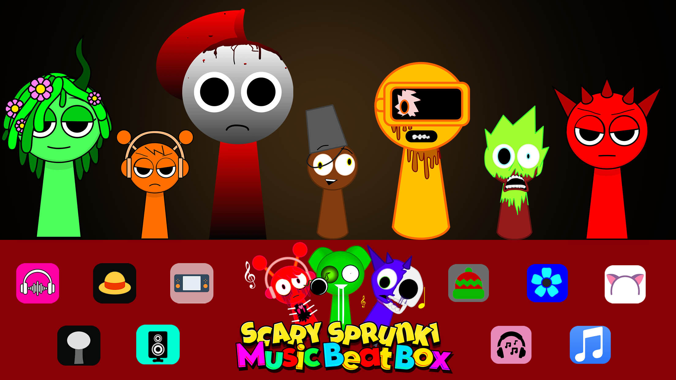 اسکرین شات 4 بازی Horror Spranky Music Beat Box