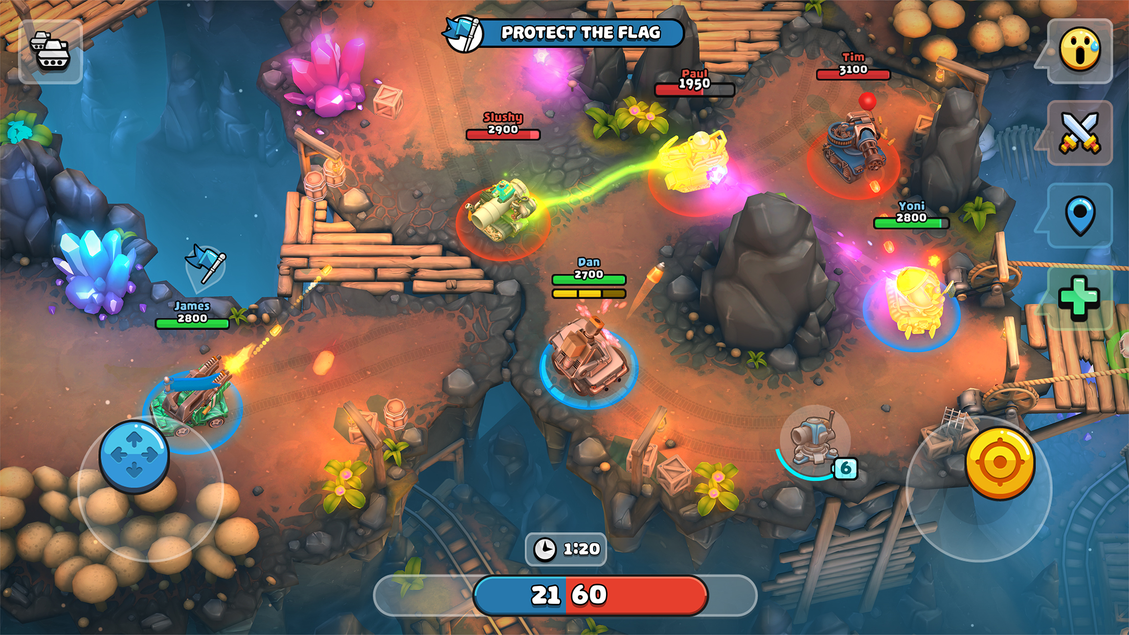اسکرین شات 5 بازی Pico Tanks: Multiplayer Mayhem