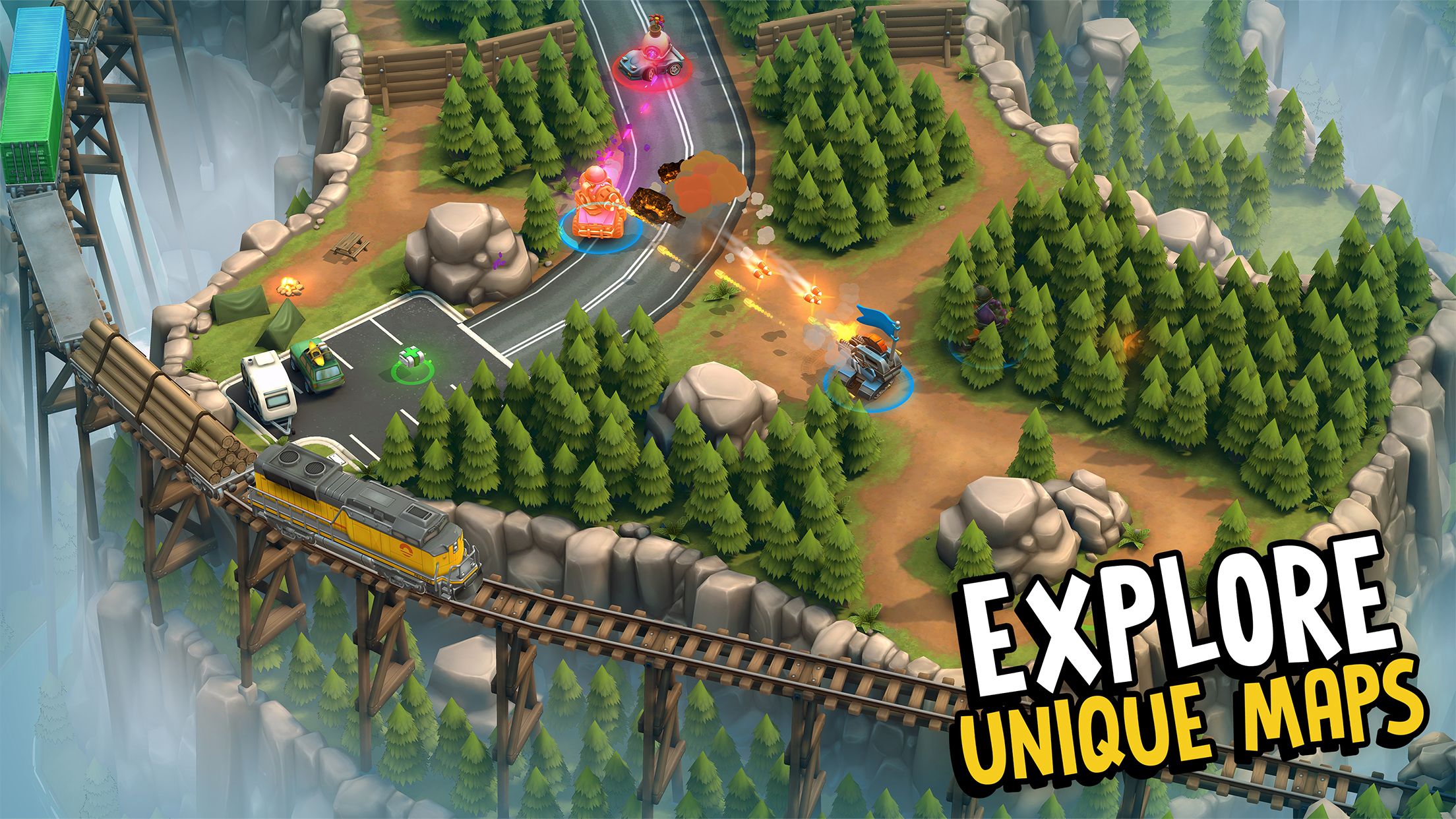 اسکرین شات 4 بازی Pico Tanks: Multiplayer Mayhem