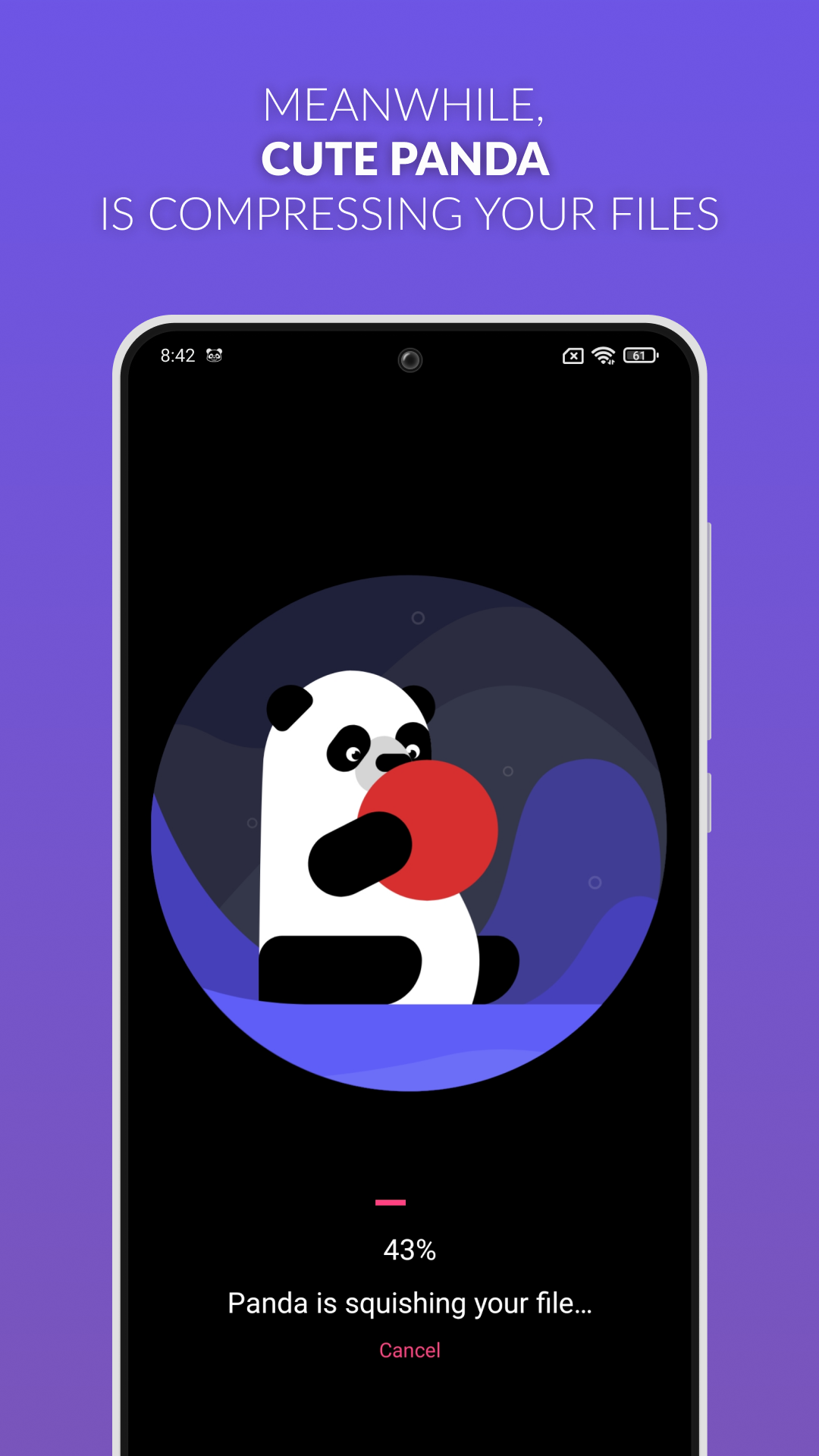اسکرین شات 5 برنامه Panda Video Compress & Convert