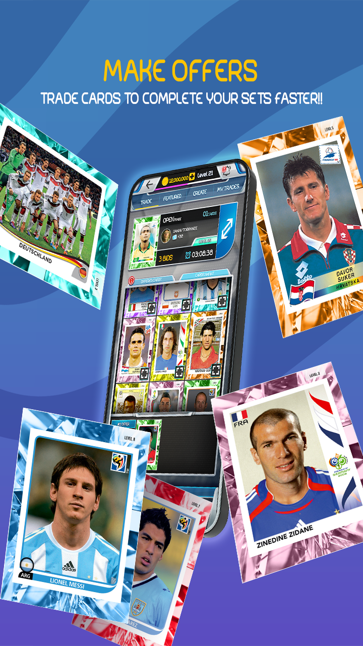 اسکرین شات 4 برنامه Panini Soccer App