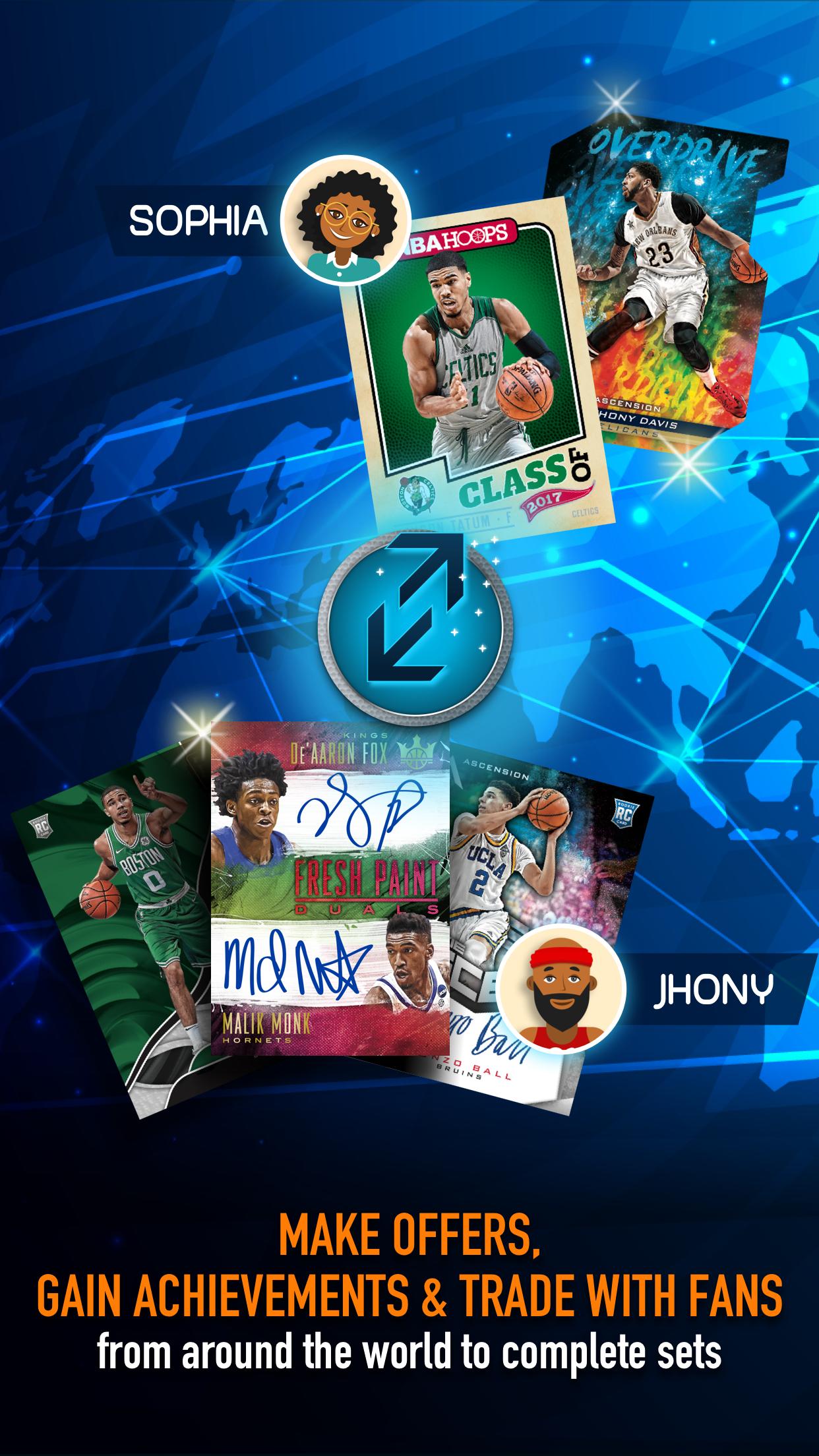 اسکرین شات 4 برنامه NBA Dunk - Trading Card Games