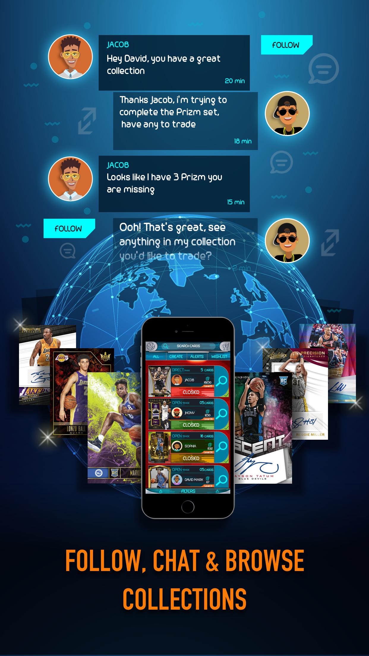 اسکرین شات 5 برنامه NBA Dunk - Trading Card Games