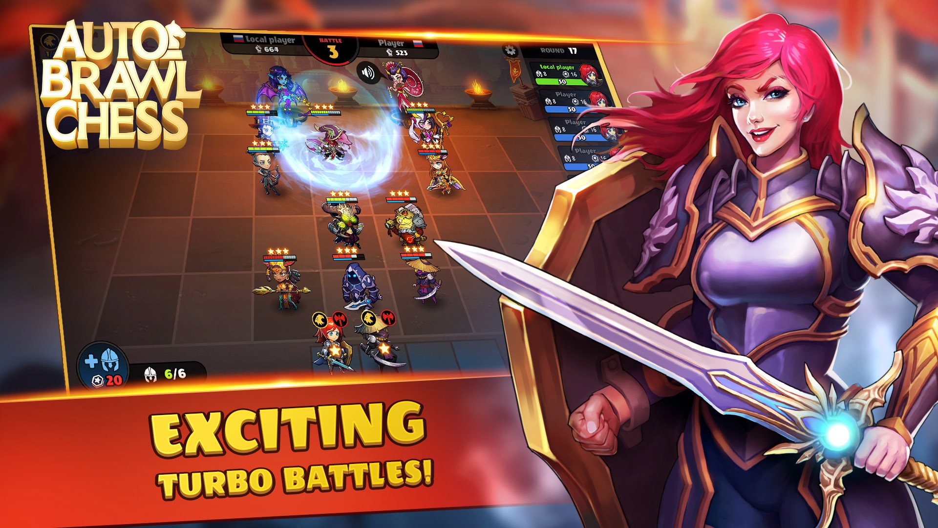 اسکرین شات 1 بازی Auto Brawl Chess