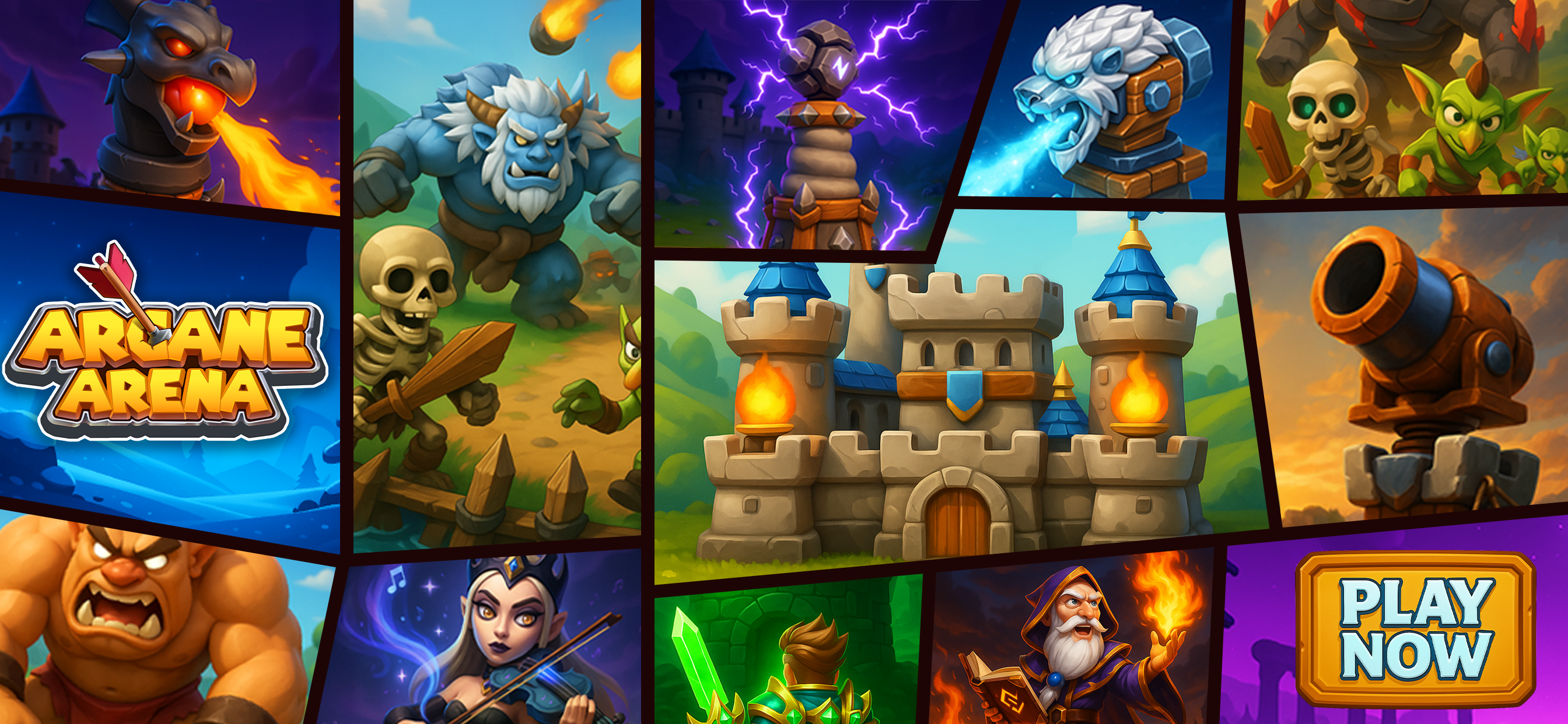 اسکرین شات 7 بازی Arcane Arena: Tower Defense TD