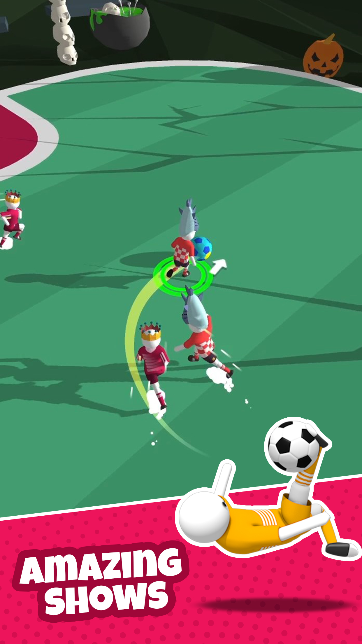 اسکرین شات 2 بازی Ball Brawl: Road to Final Cup