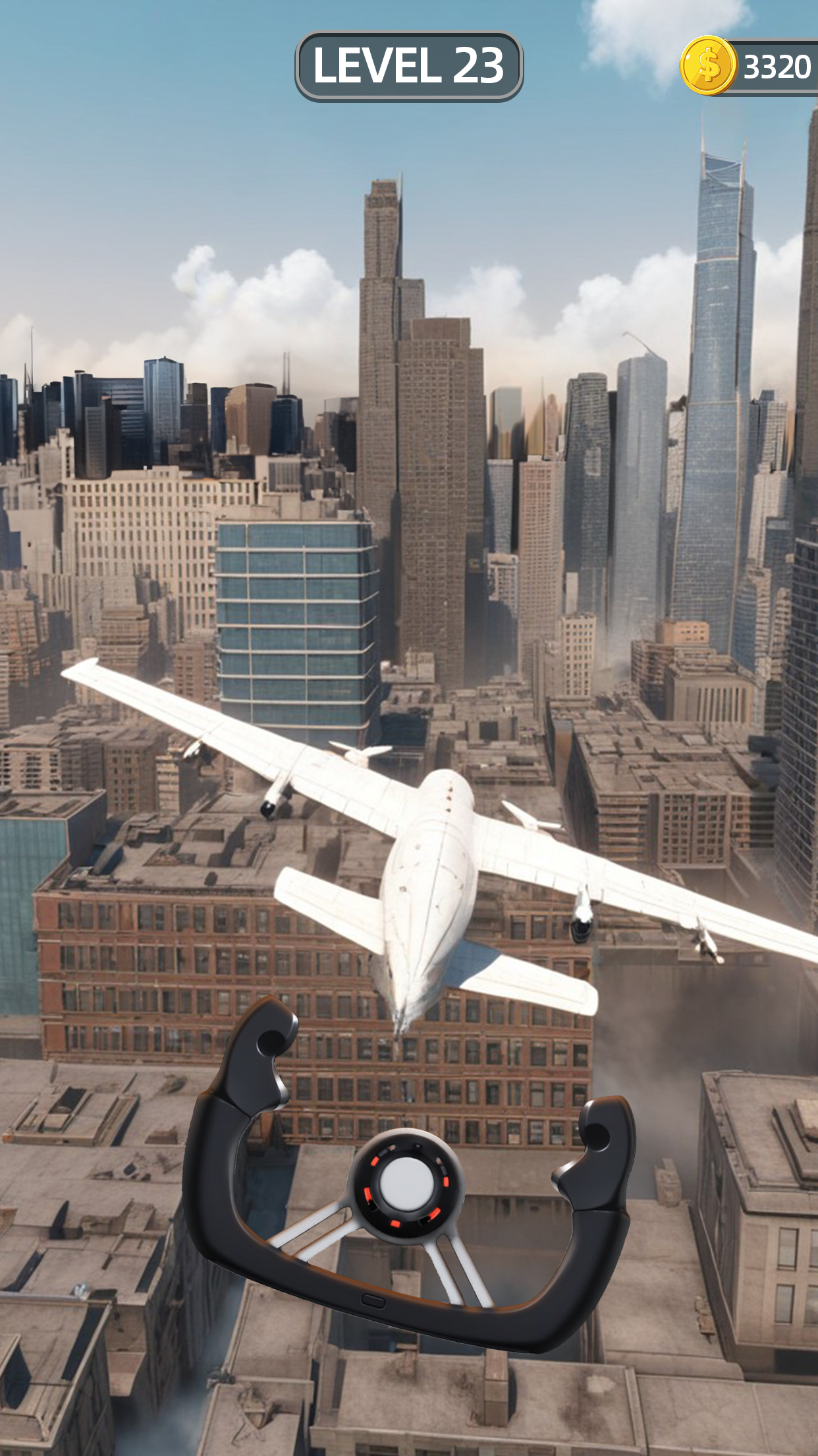 اسکرین شات 3 بازی Sling Plane 3D - Sky Crash Jet