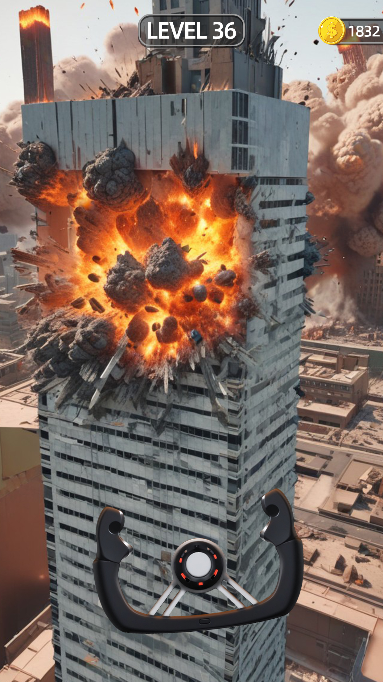 اسکرین شات 4 بازی Sling Plane 3D - Sky Crash Jet