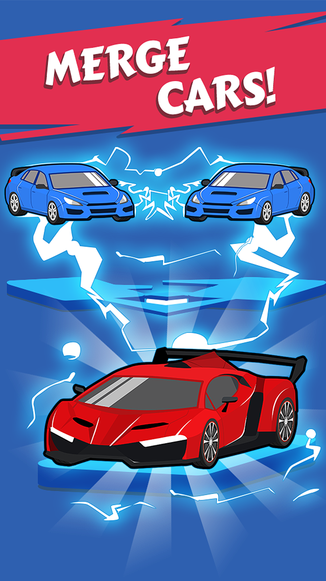 اسکرین شات 2 بازی Merge Car - Idle Merge Cars