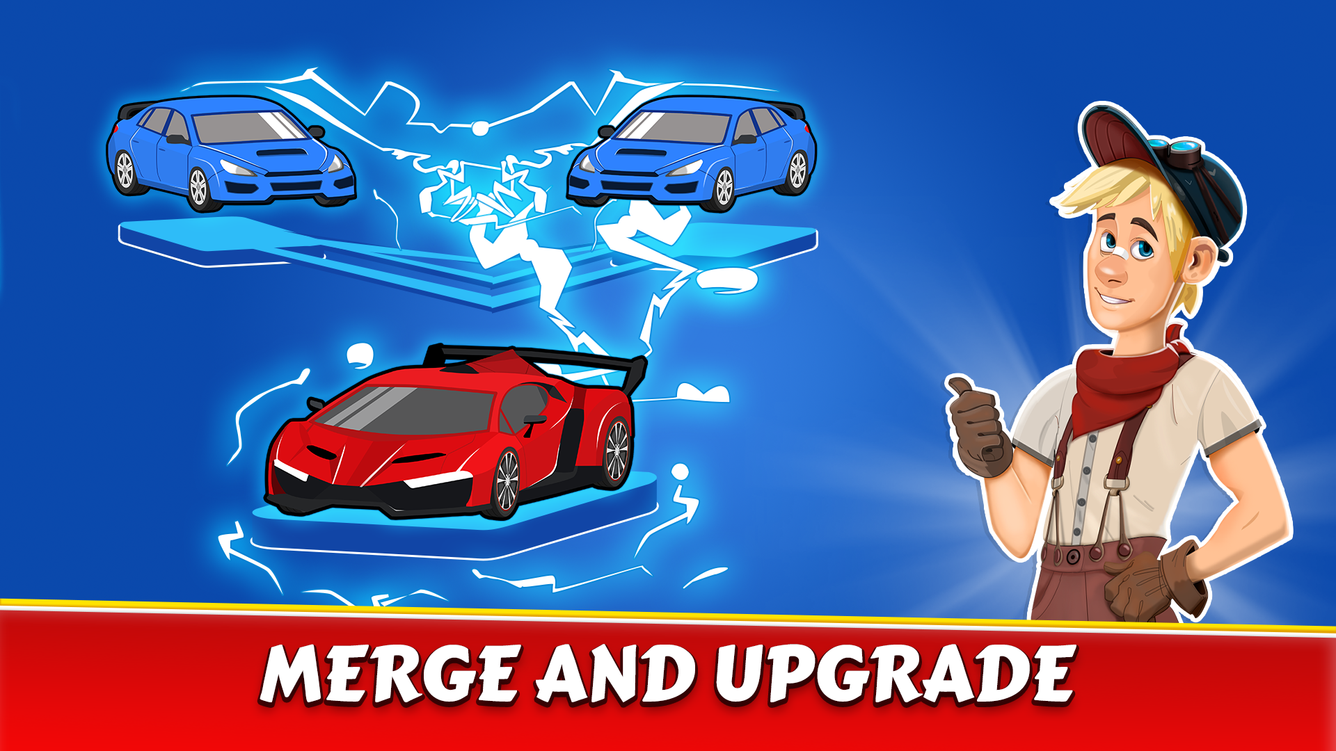 اسکرین شات 6 بازی Merge Car - Idle Merge Cars