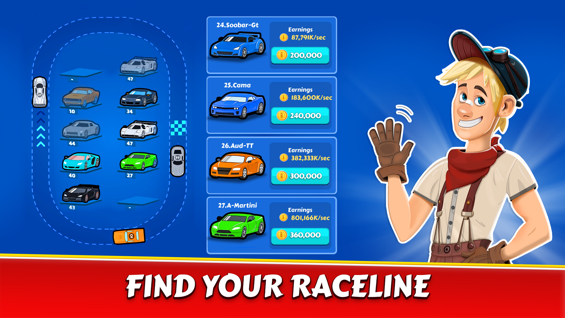 اسکرین شات 8 بازی Merge Car - Idle Merge Cars