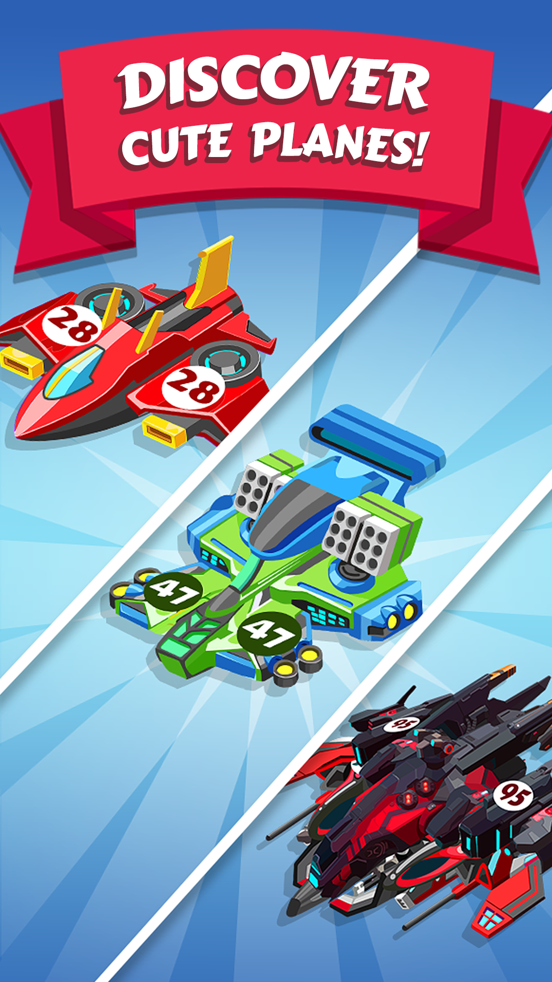 اسکرین شات 4 بازی Merge Planes Idle Plane Game