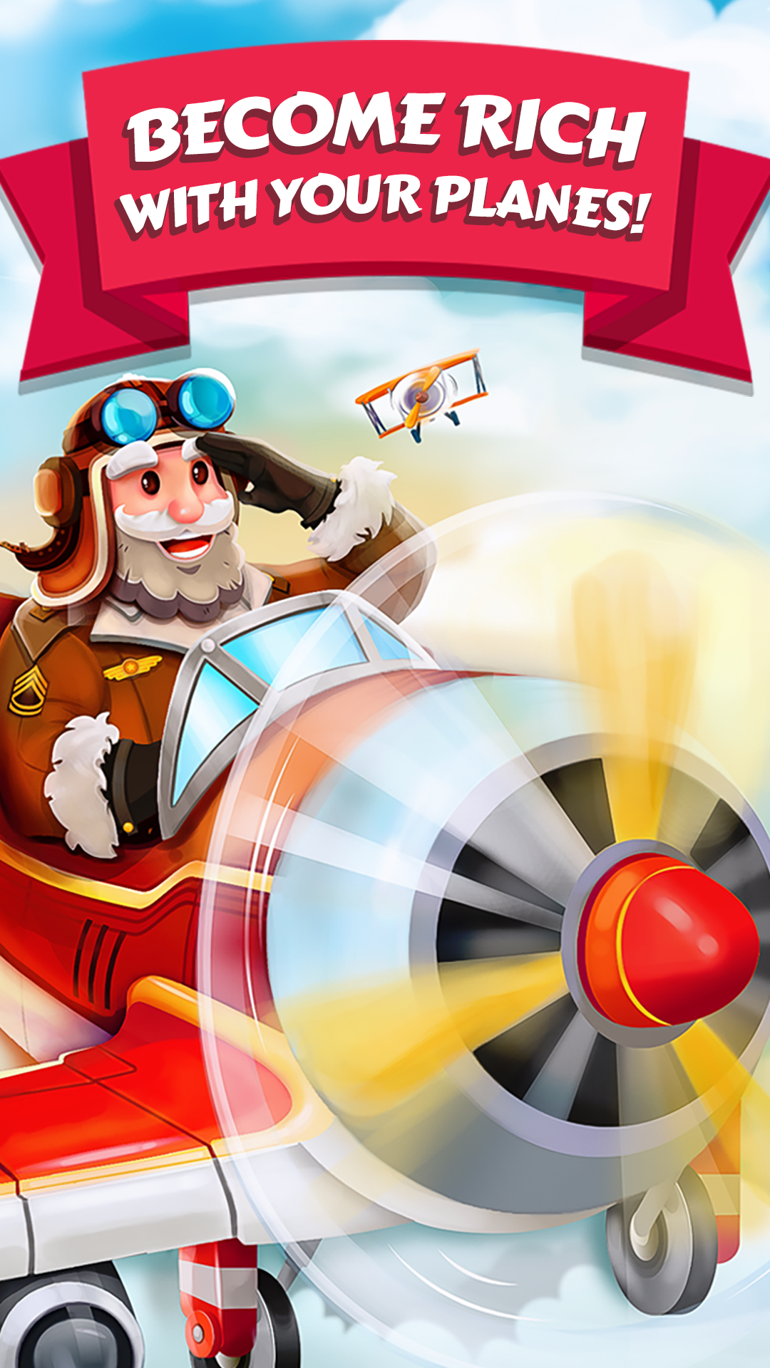 اسکرین شات 3 بازی Merge Planes Idle Plane Game