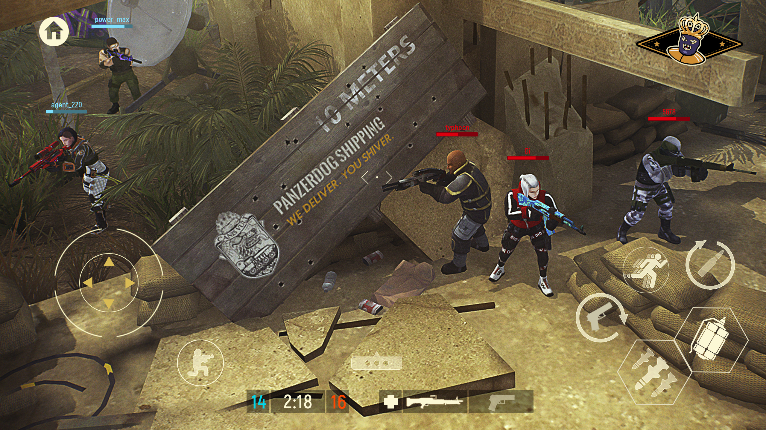 اسکرین شات 4 بازی Tacticool: 3rd person shooter